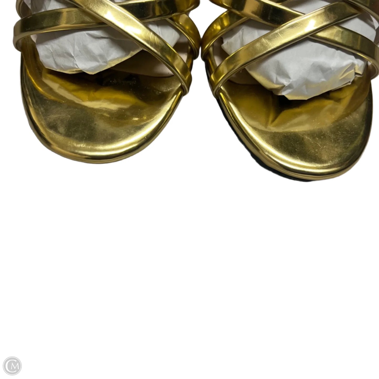 Sandals Heels Stiletto By Zara In Green, Size: 8.5