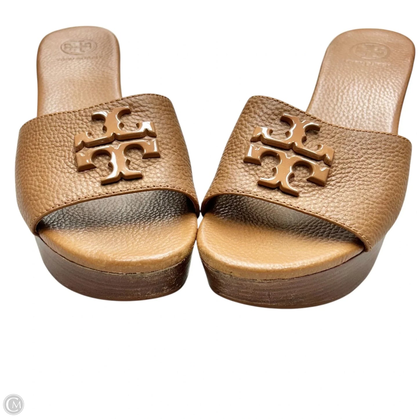 Sandals Designer By Tory Burch In Brown, Size: 6.5