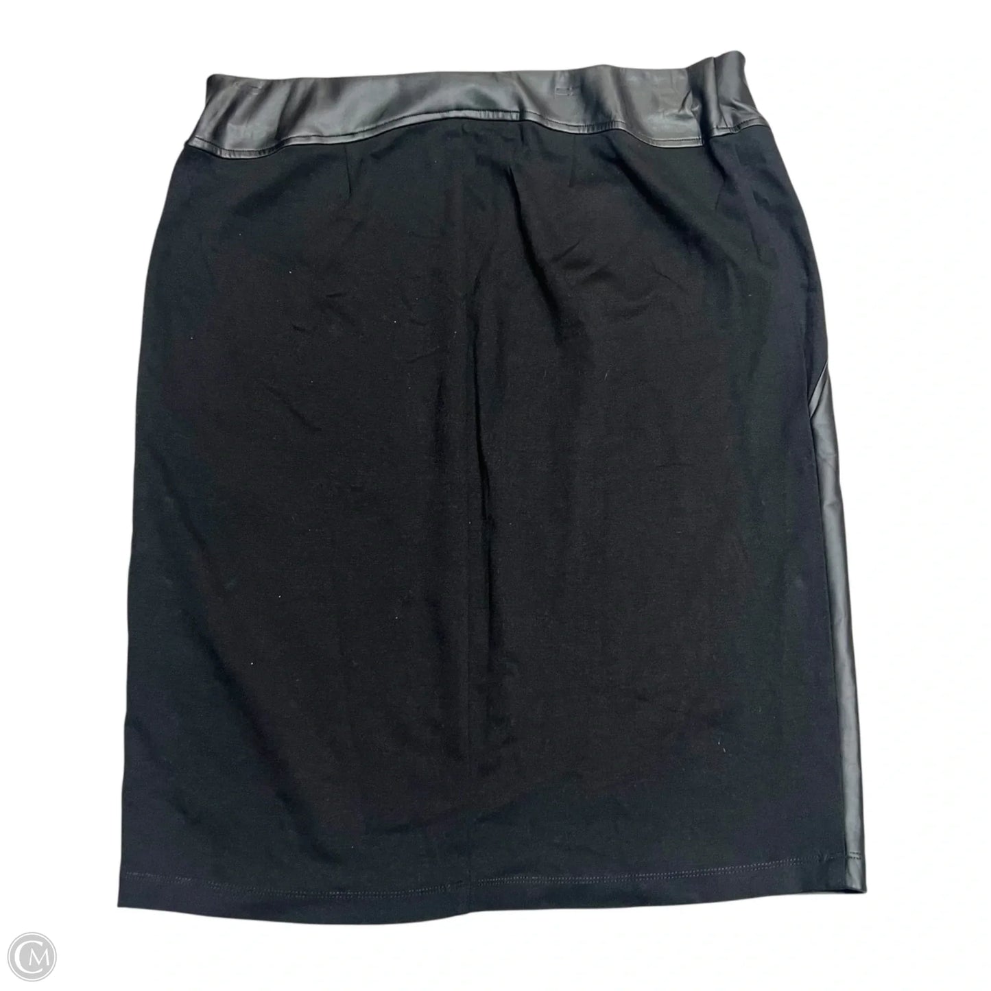 Skirt Midi By Ashley Stewart In Black, Size: 18