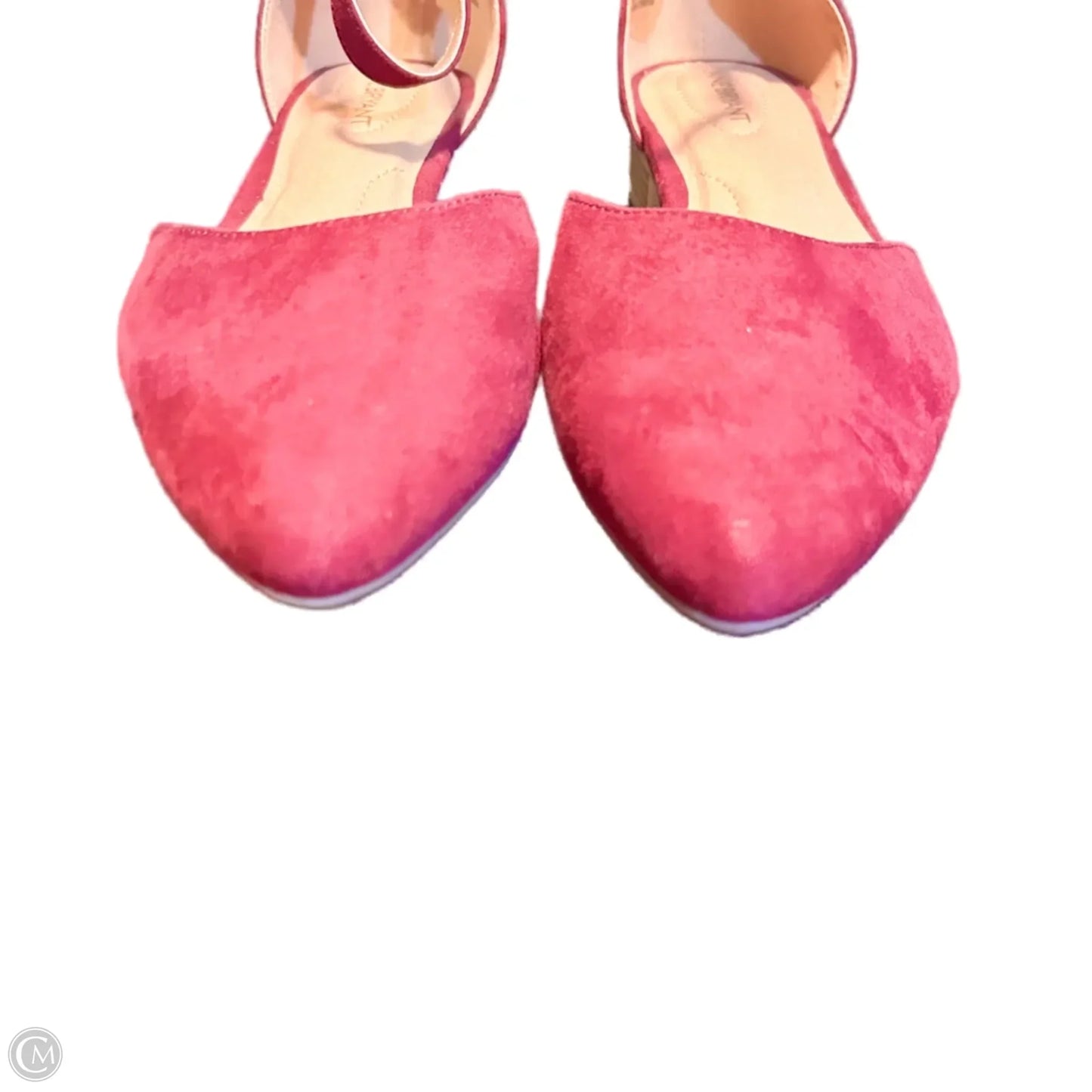 Shoes Heels Block By Lane Bryant In Maroon, Size: 11