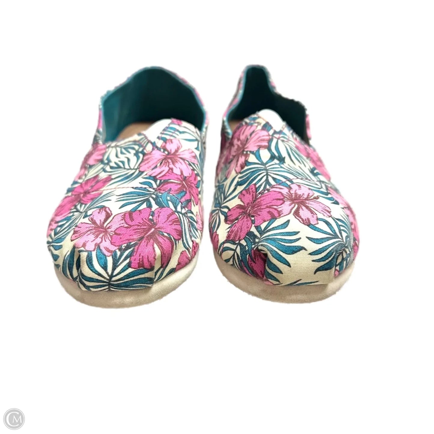 Shoes Flats By Toms In Floral Print, Size: 8.5