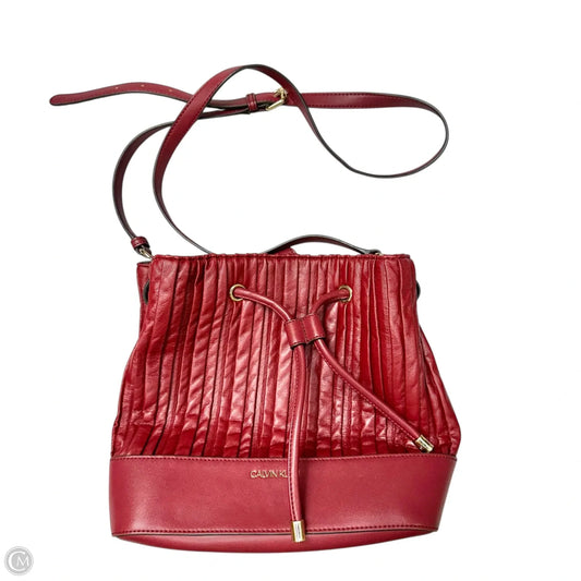 Handbag By Calvin Klein, Size: Medium