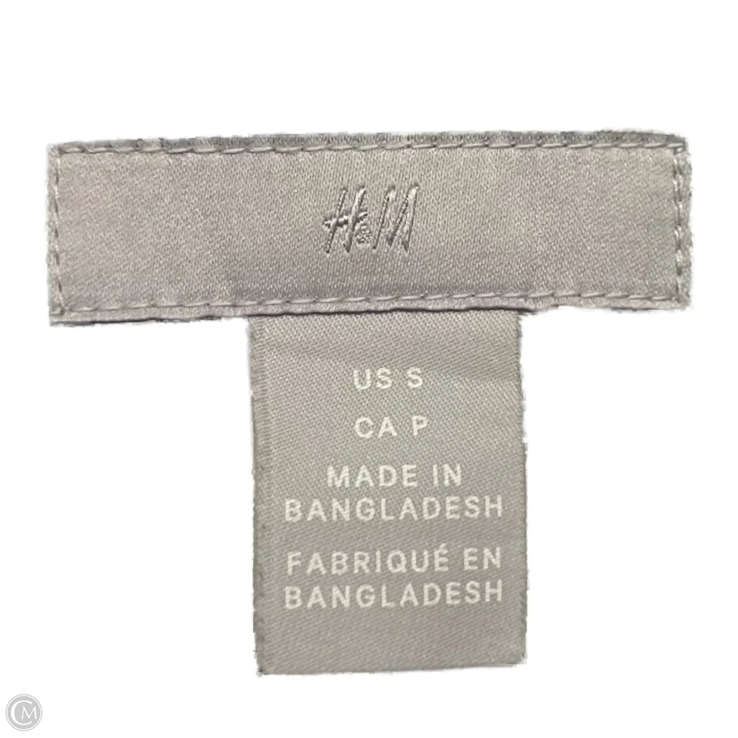 Blazer By H&m In Grey & Purple, Size: S
