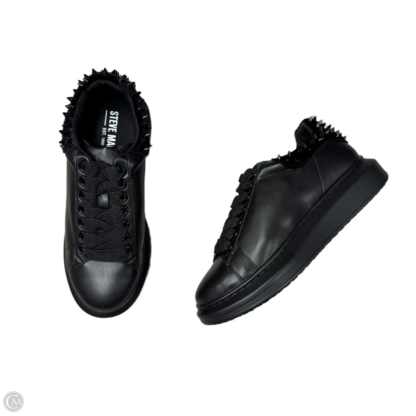 Shoes Sneakers By Steve Madden In Black, Size: 9