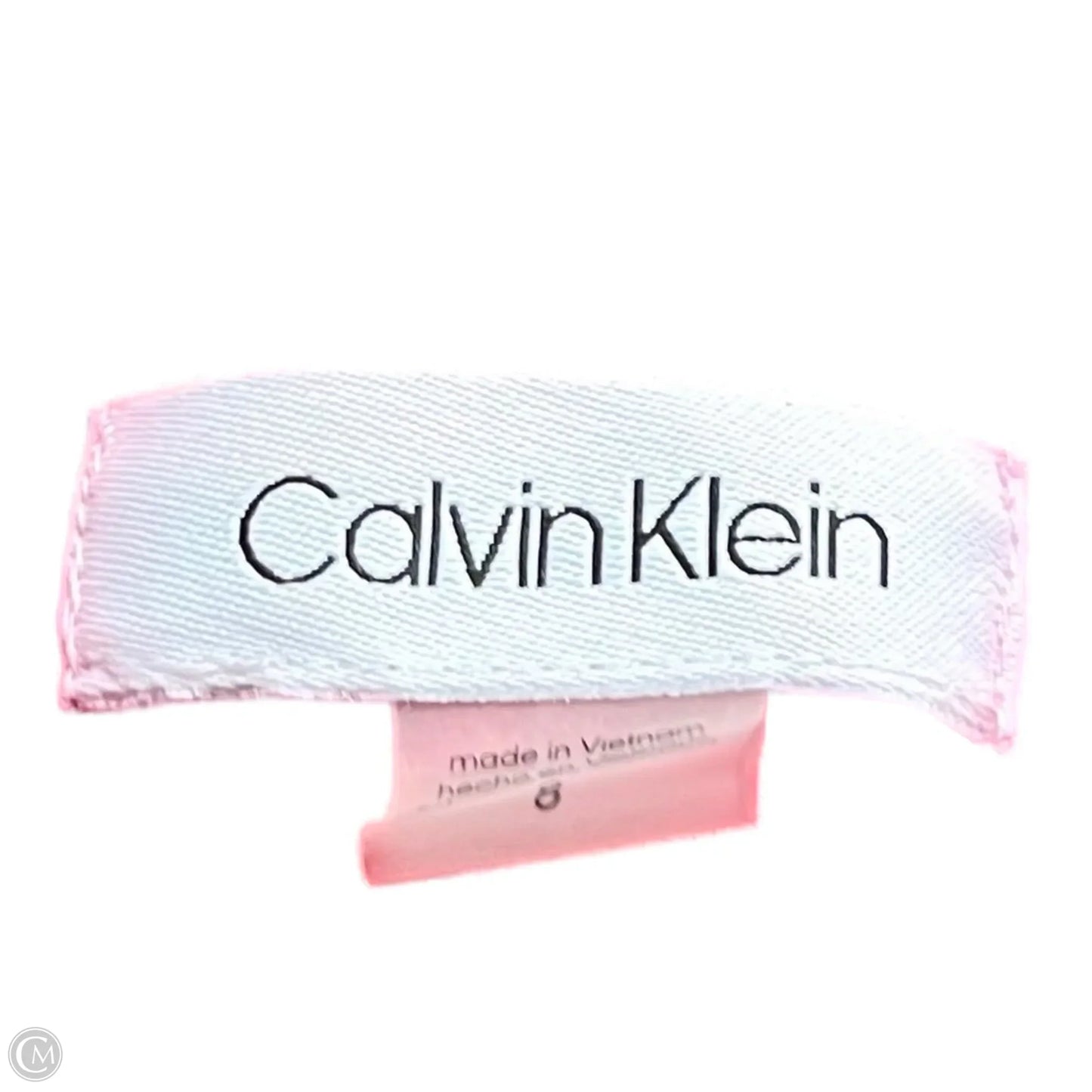 Dress Work By Calvin Klein In Red, Size: M