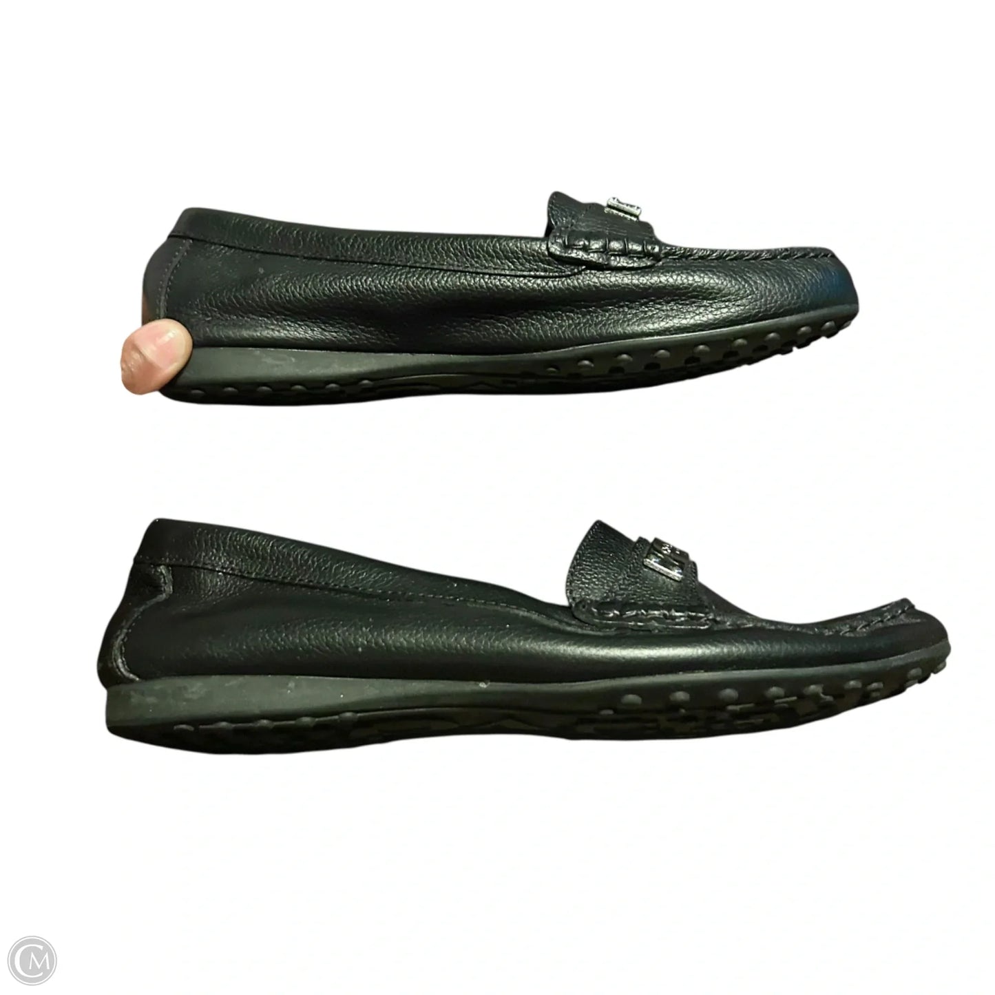 Shoes Designer By Coach In Black, Size: 7
