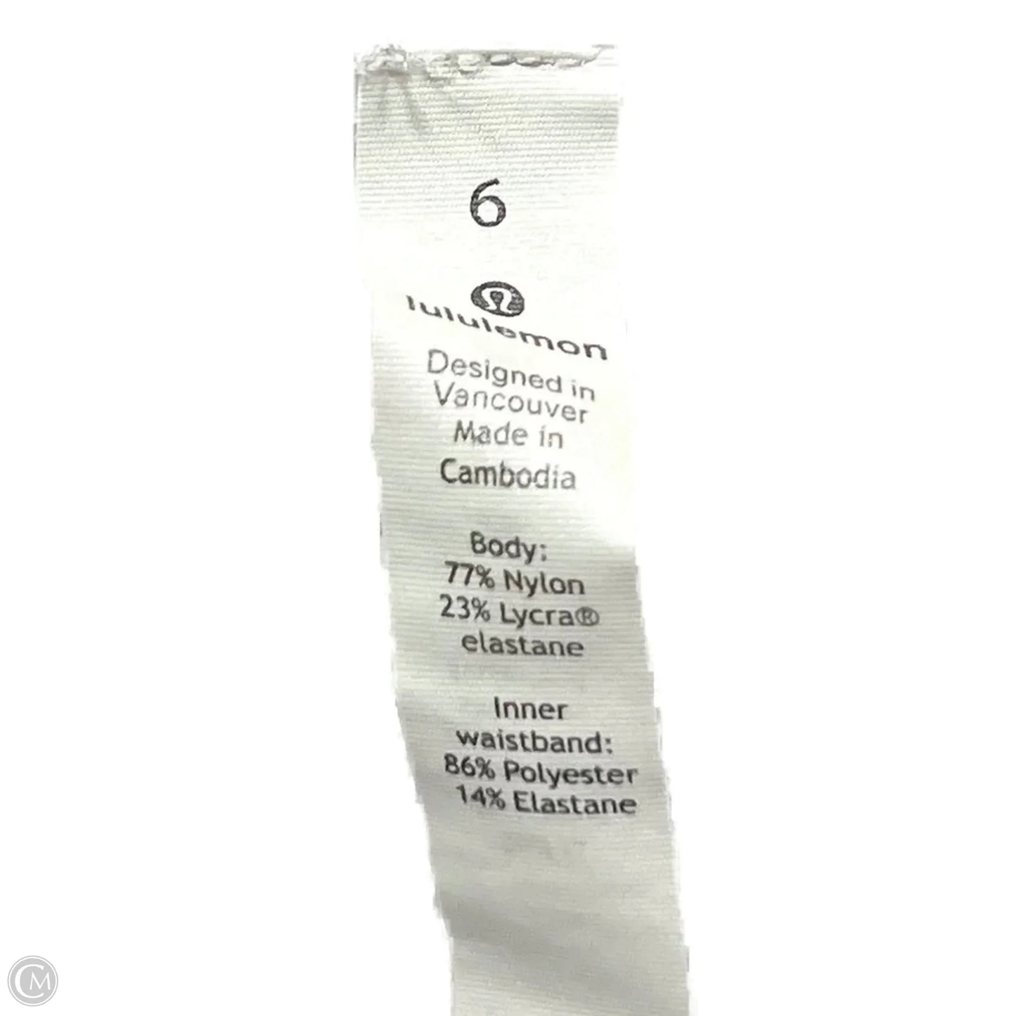 Athletic Pants By Lululemon In Grey, Size: 6