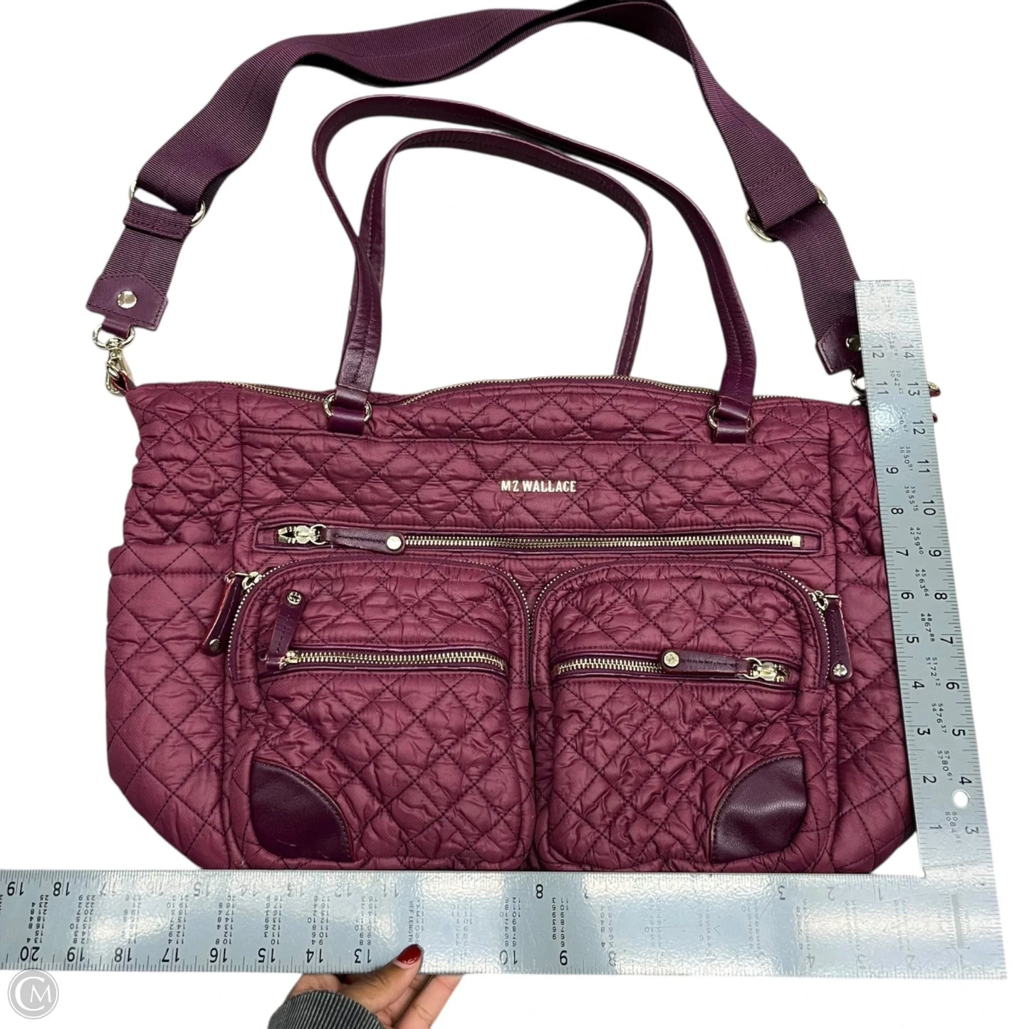 Handbag Designer By Mz Wallace, Size: Large