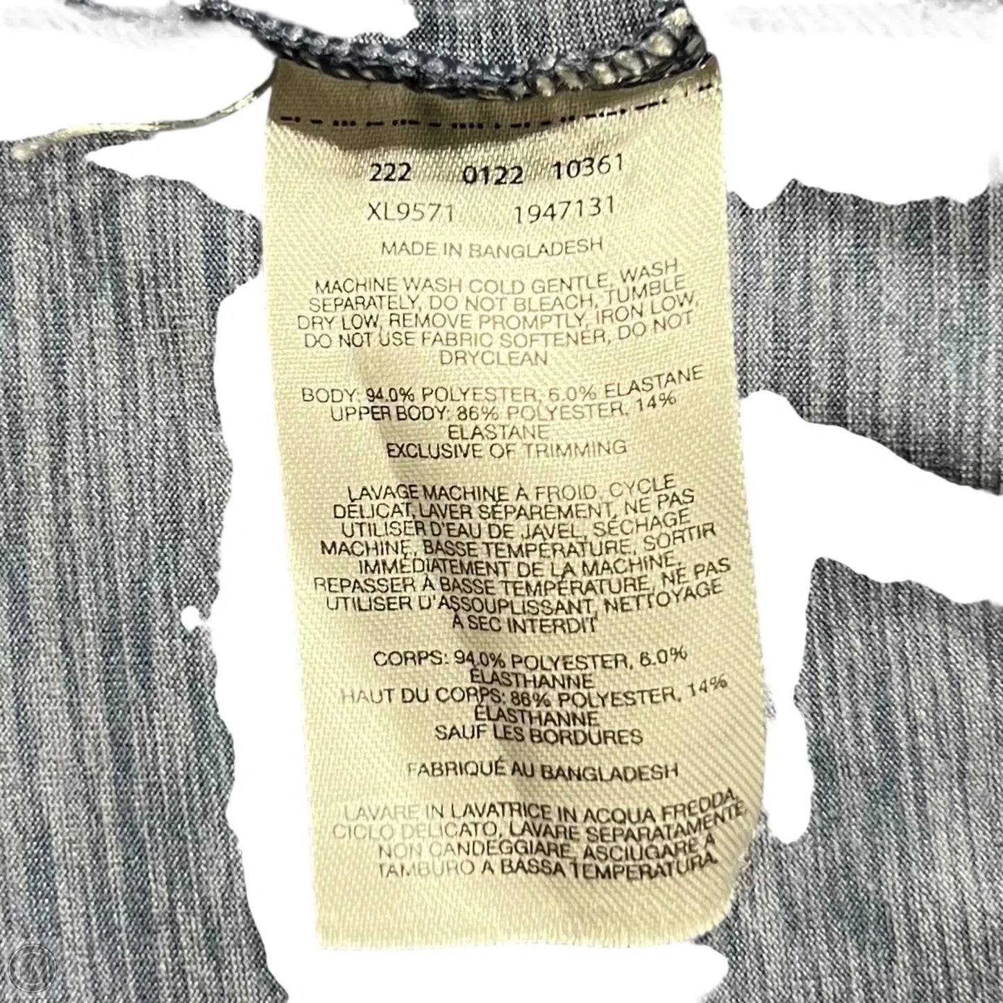 Athletic Top Short Sleeve By Columbia In Blue, Size: L