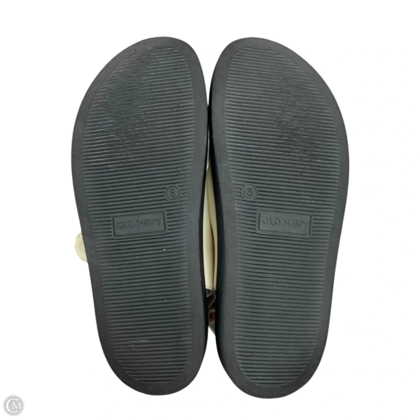 Sandals Flats By Old Navy In Cream, Size: 8