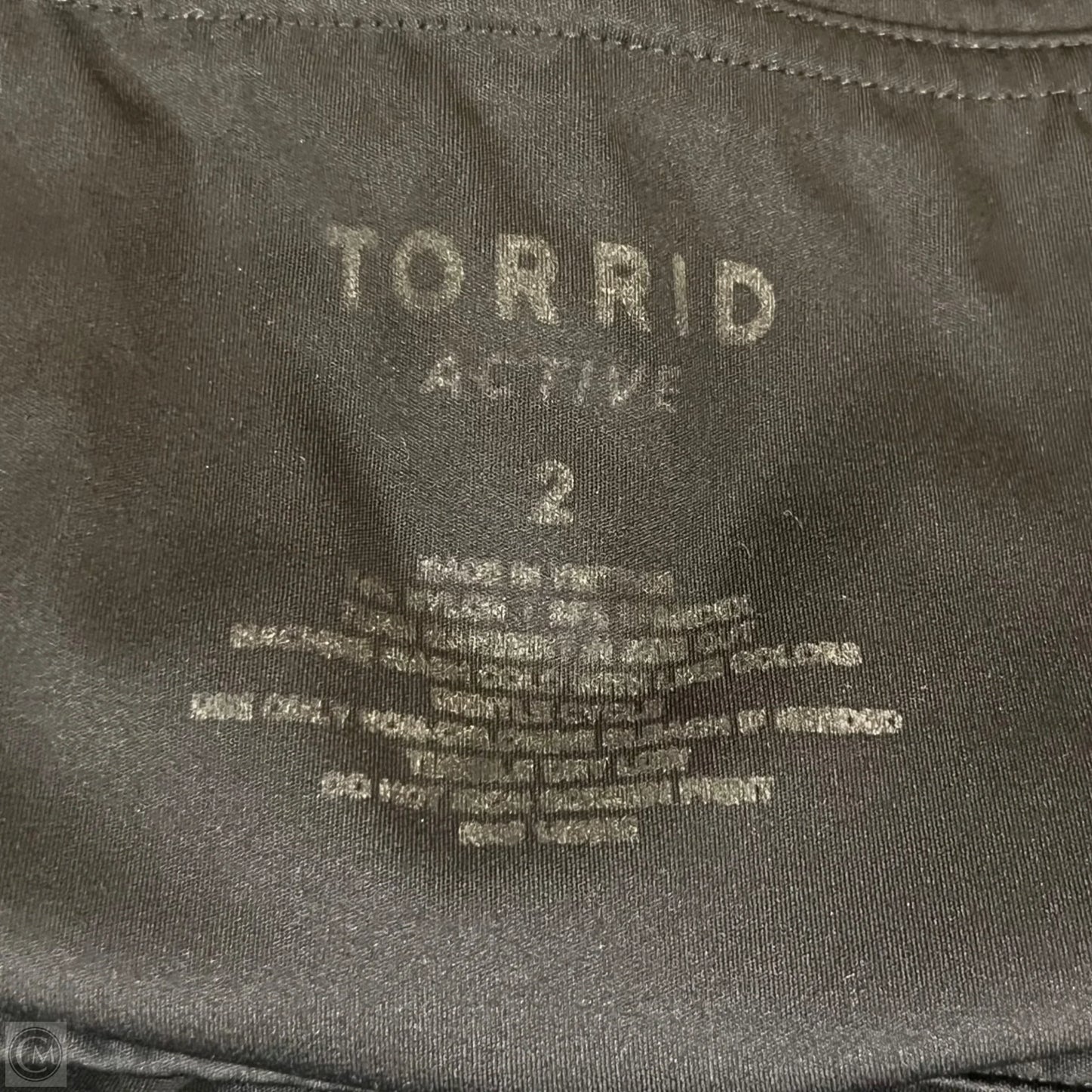 Athletic Leggings By Torrid In Black, Size: 2x
