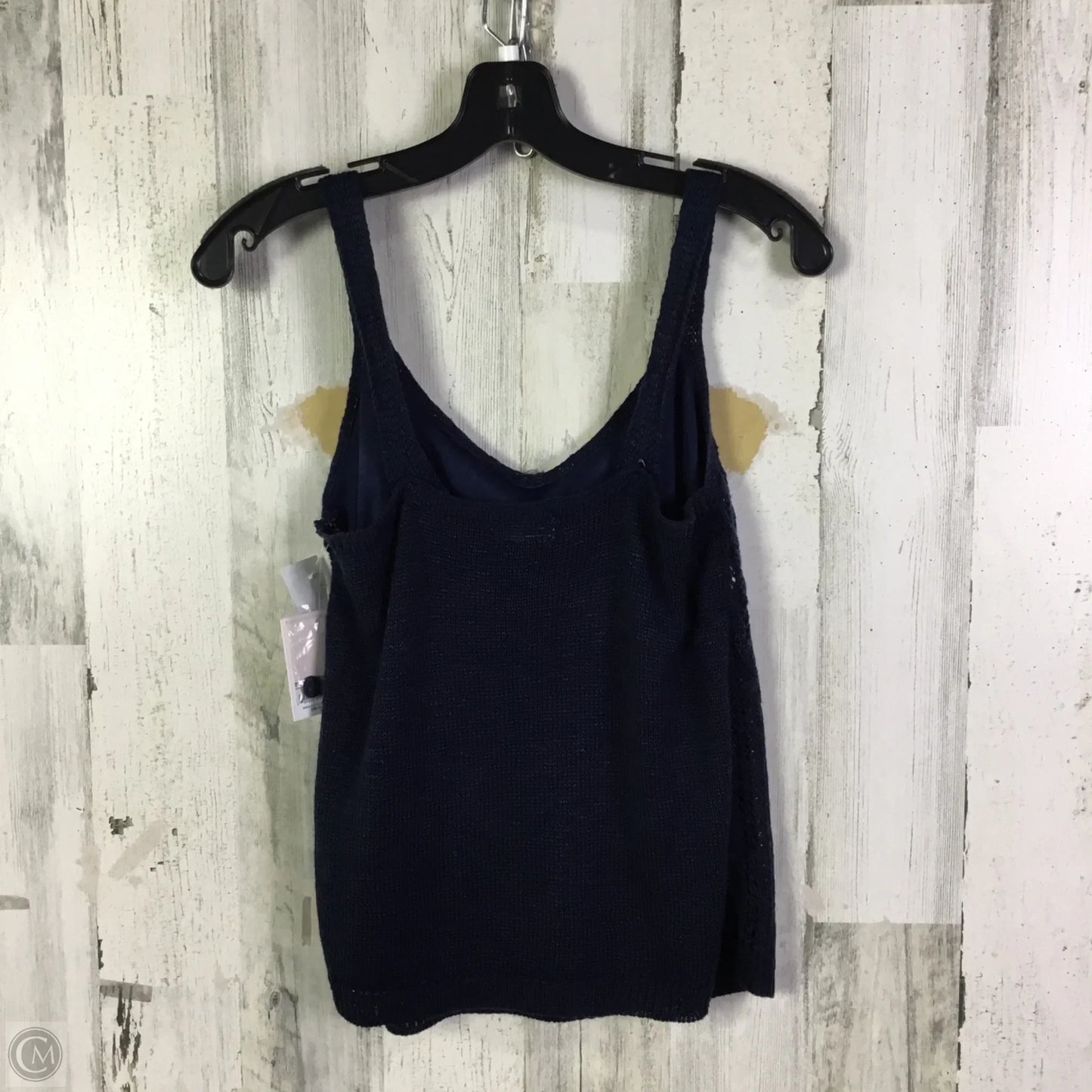 Top Sleeveless By Lc Lauren Conrad In Navy, Size: S