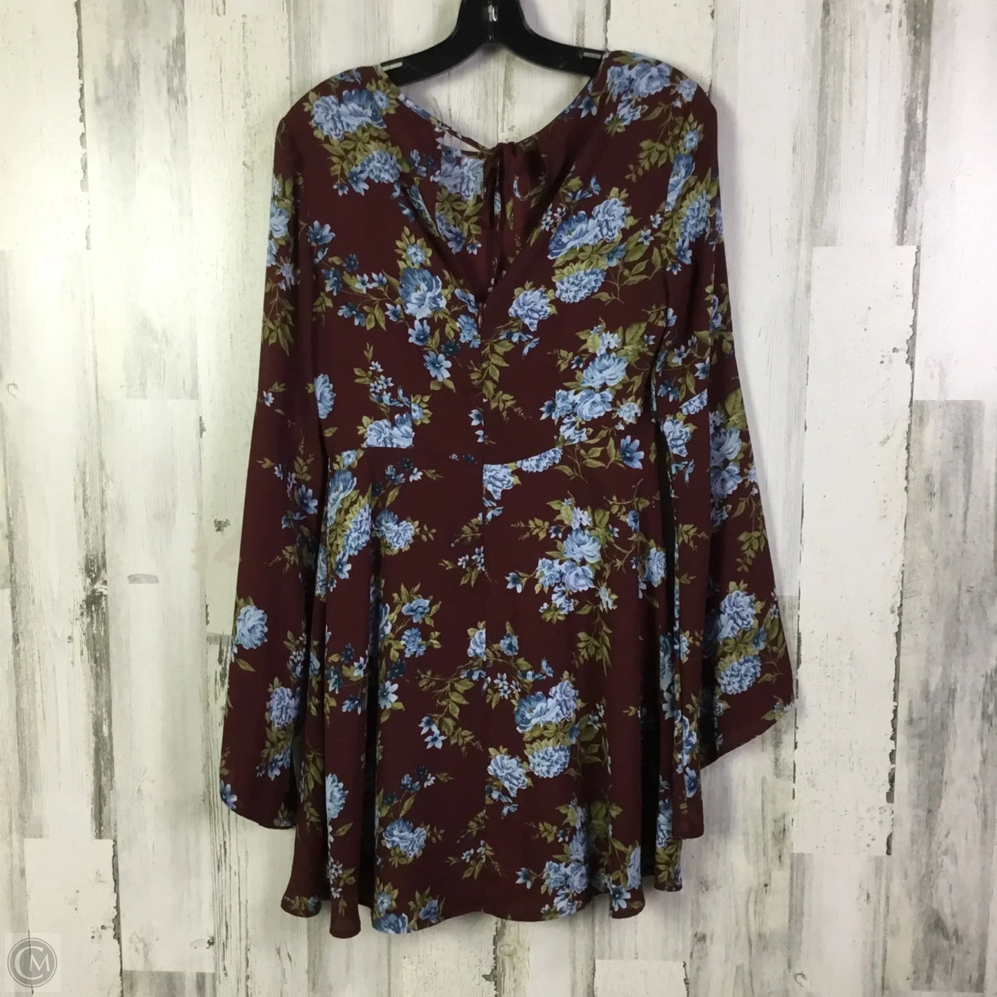 Dress Casual Short By Forever 21 In Maroon, Size: S