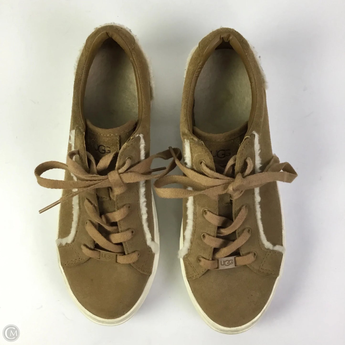 Shoes Designer By Ugg In Tan, Size: 9.5