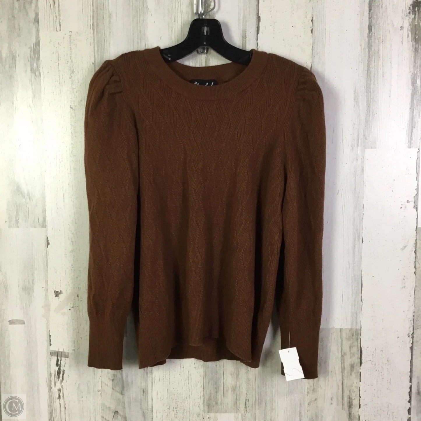 Sweater By Marled In Brown, Size: L