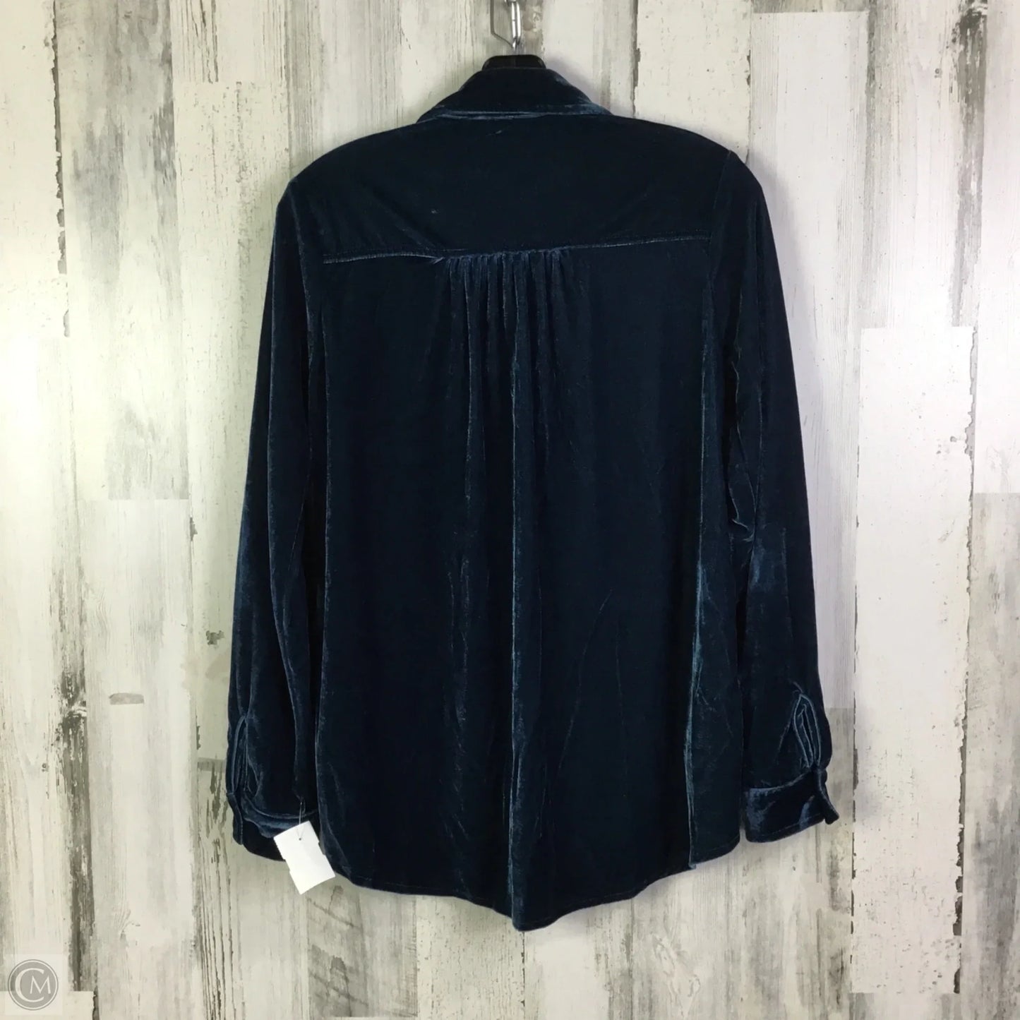 Top Long Sleeve By Umgee In Blue, Size: S