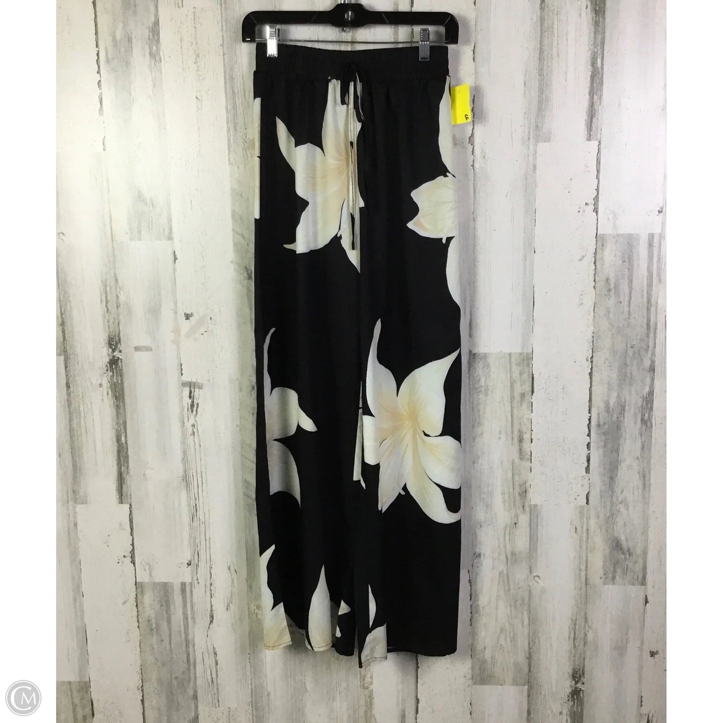 Lounge Set Pants By Shein In Black & Cream, Size: S