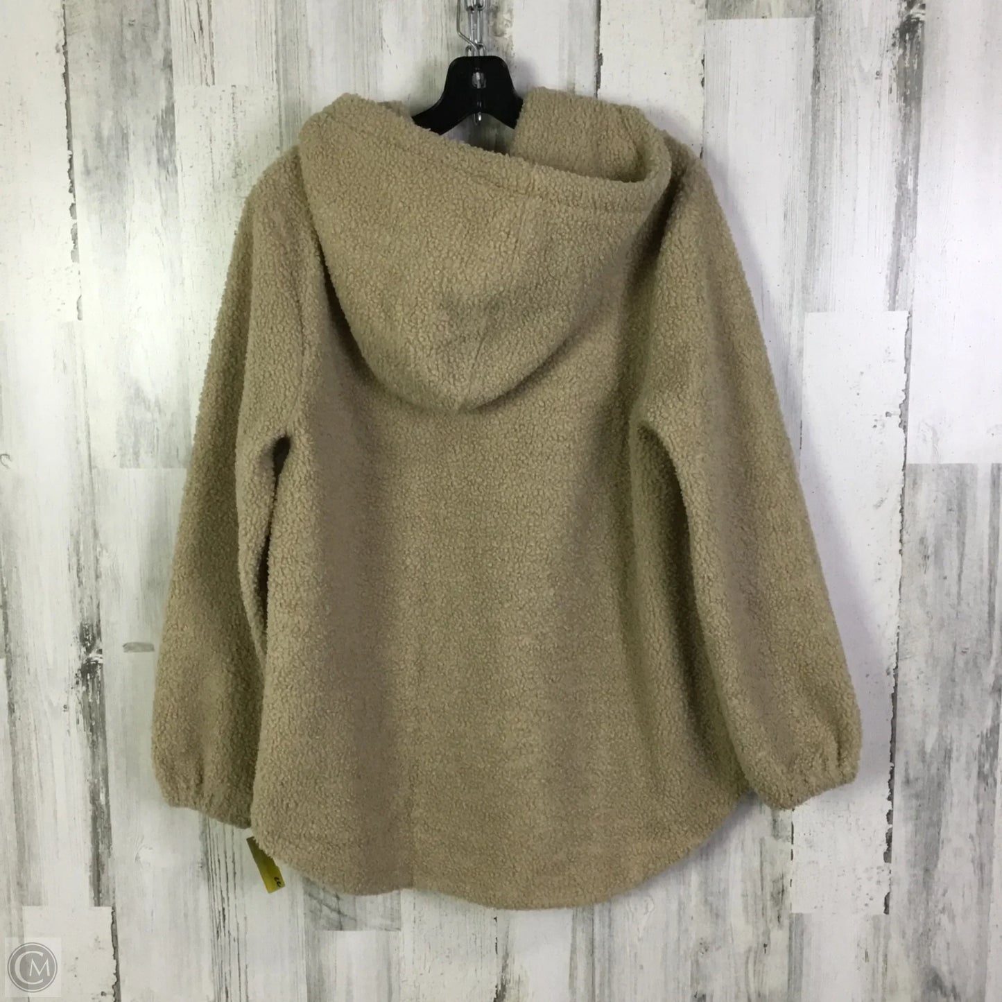 Sweatshirt Hoodie By Loft In Tan, Size: L