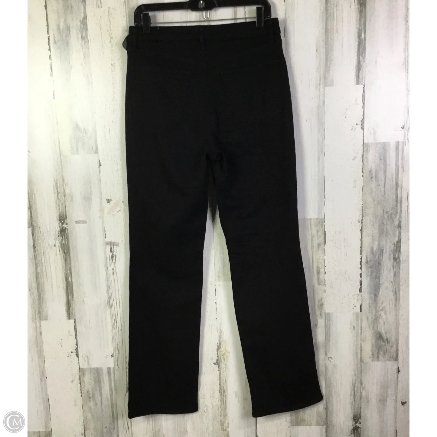 Jeans Boot Cut By Talbots In Black Denim, Size: 6