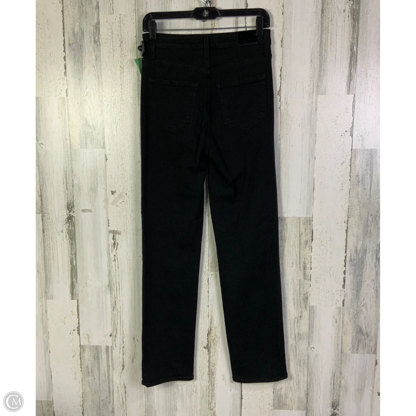 Jeans Straight By Paige In Black, Size: 2