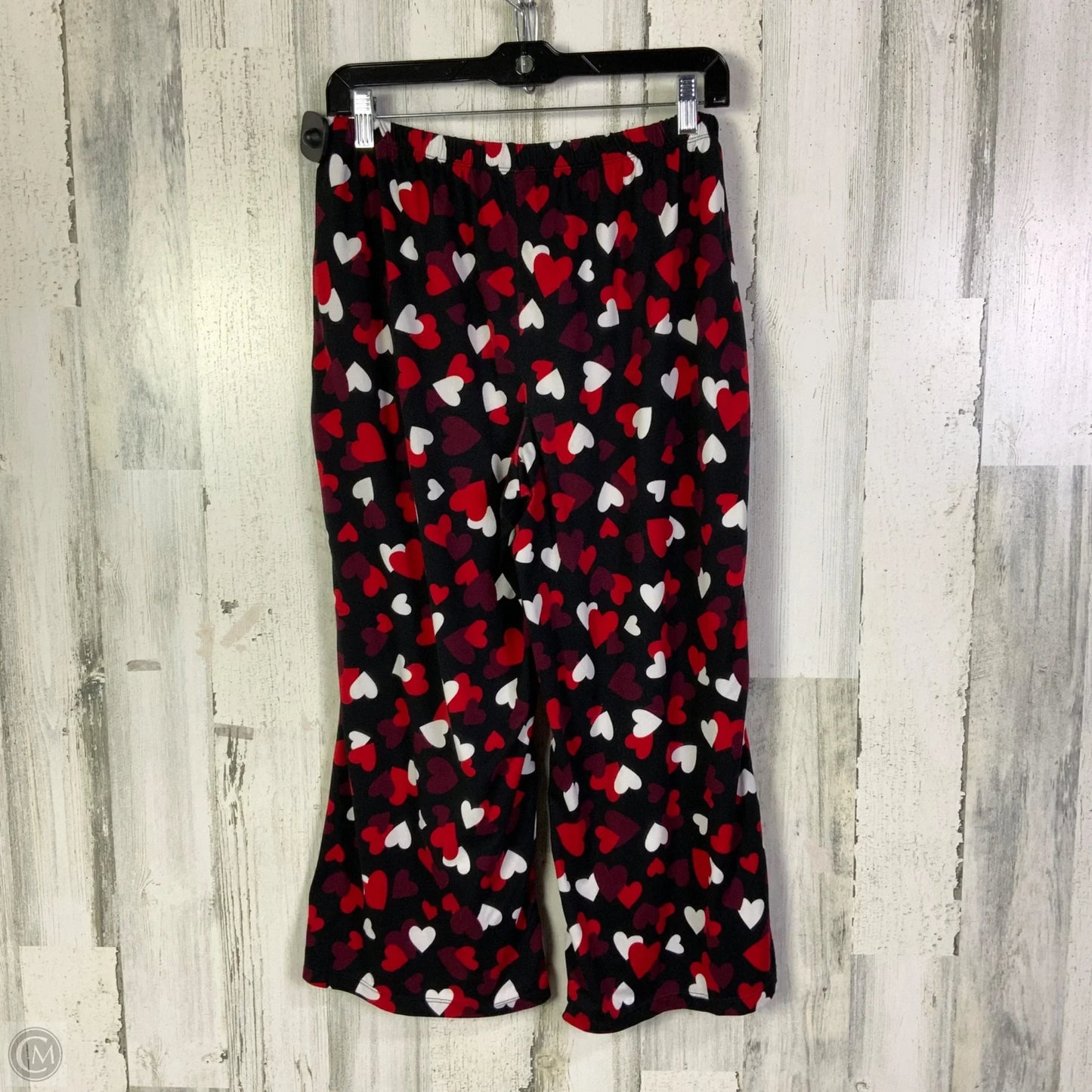 Pajamas Designer By Kate Spade In Black & Red, Size: L