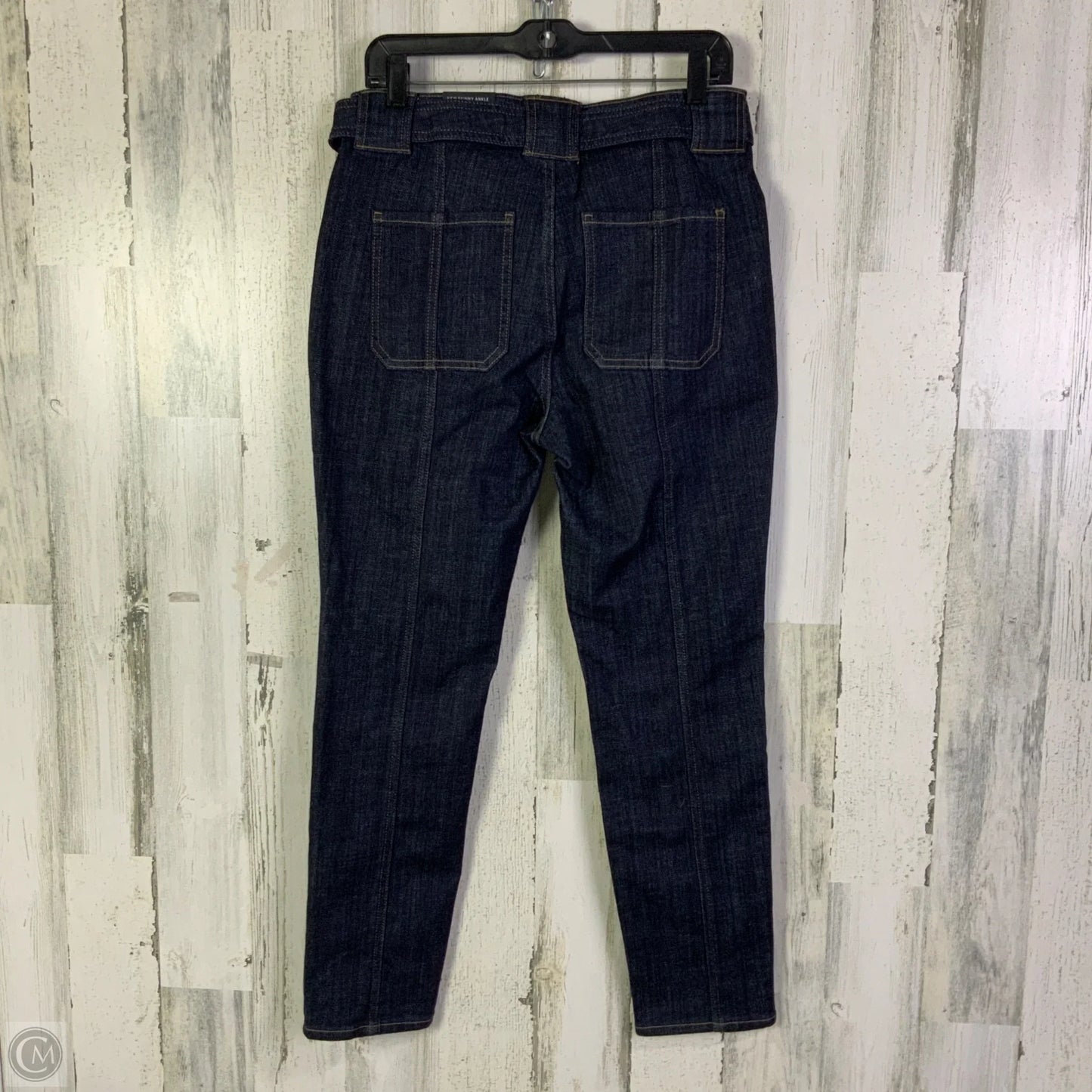 Jeans Straight By Chicos In Blue Denim, Size: 10
