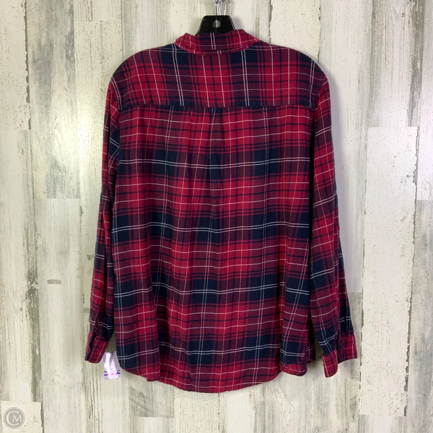 Top Long Sleeve By Beachlunchlounge In Red, Size: L