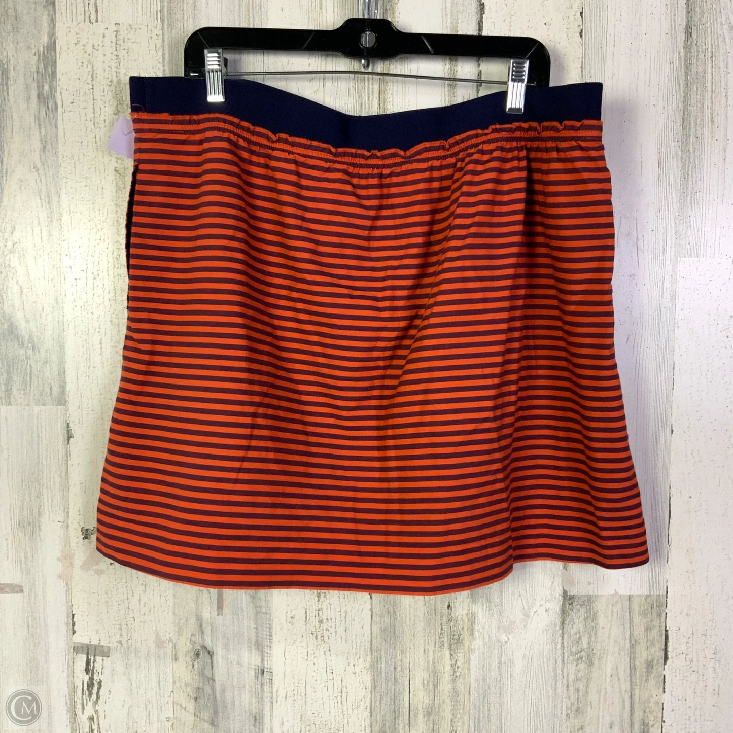 Skirt Mini & Short By J. Crew In Blue & Orange, Size: 12