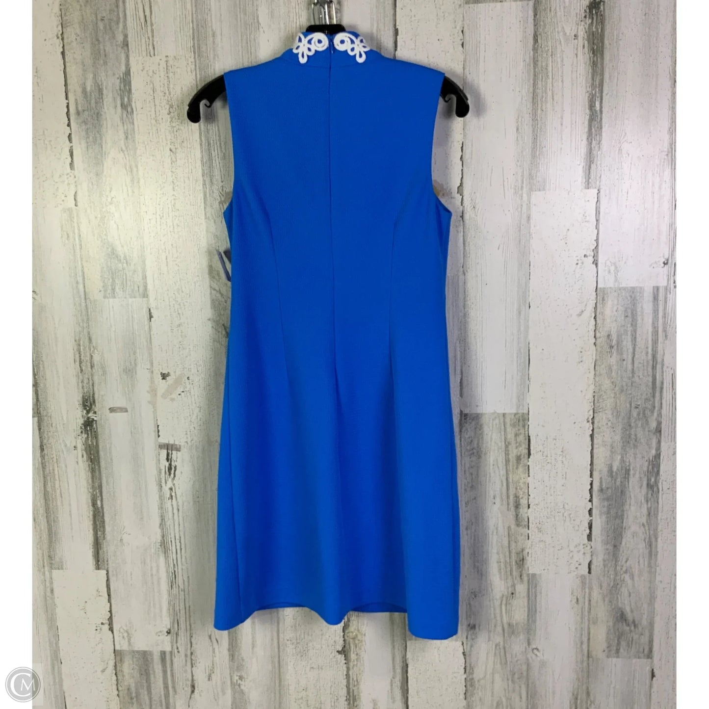 Dress Work By Vince Camuto In Blue & White, Size: S