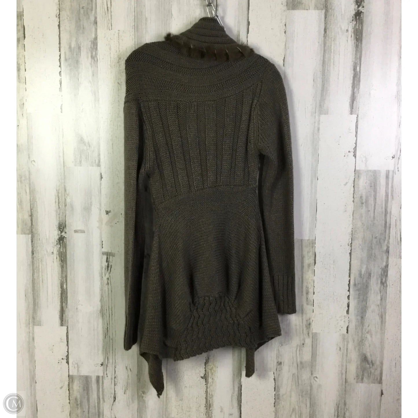 Sweater Cardigan By Ryu In Brown, Size: S