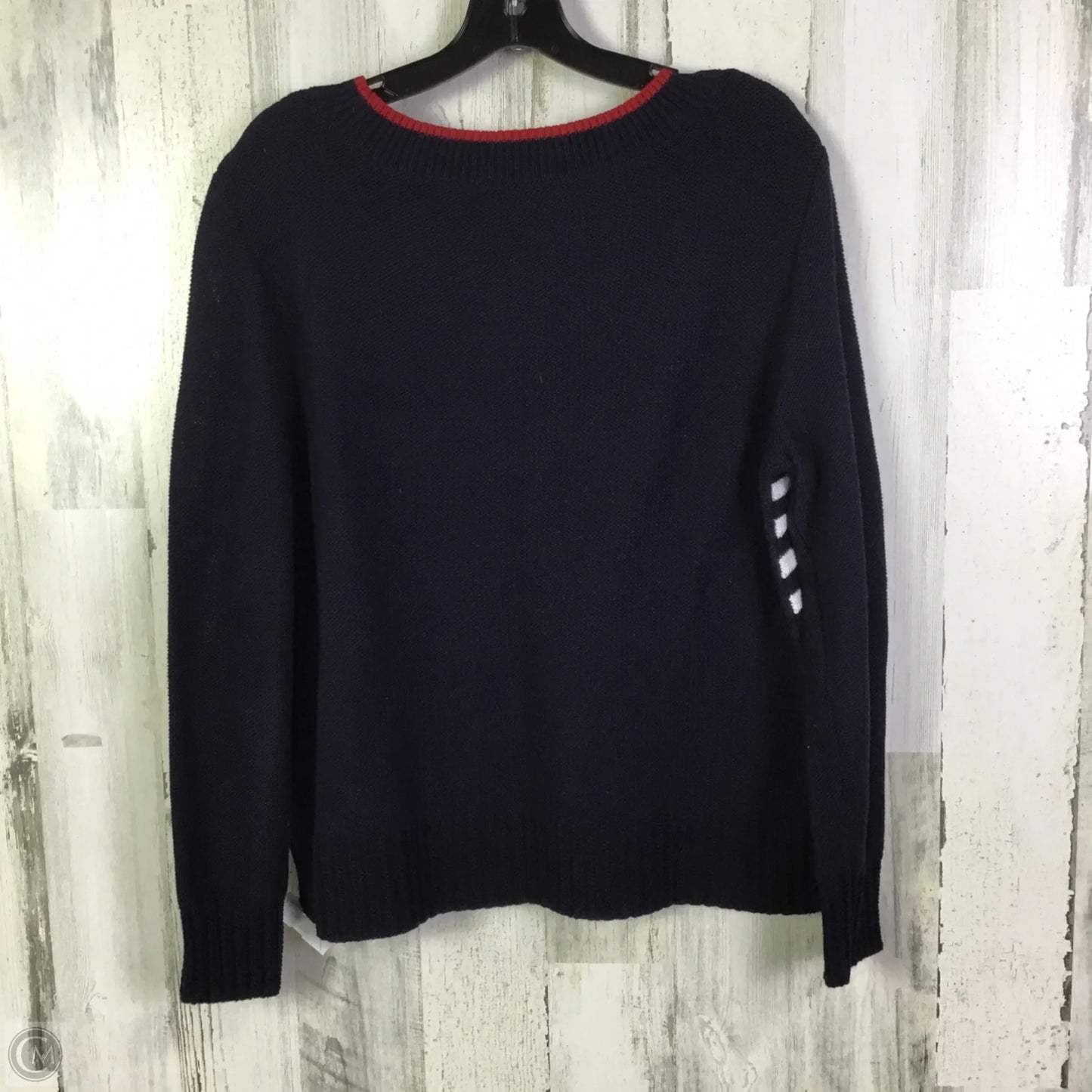 Sweater By Talbots In Navy, Size: L