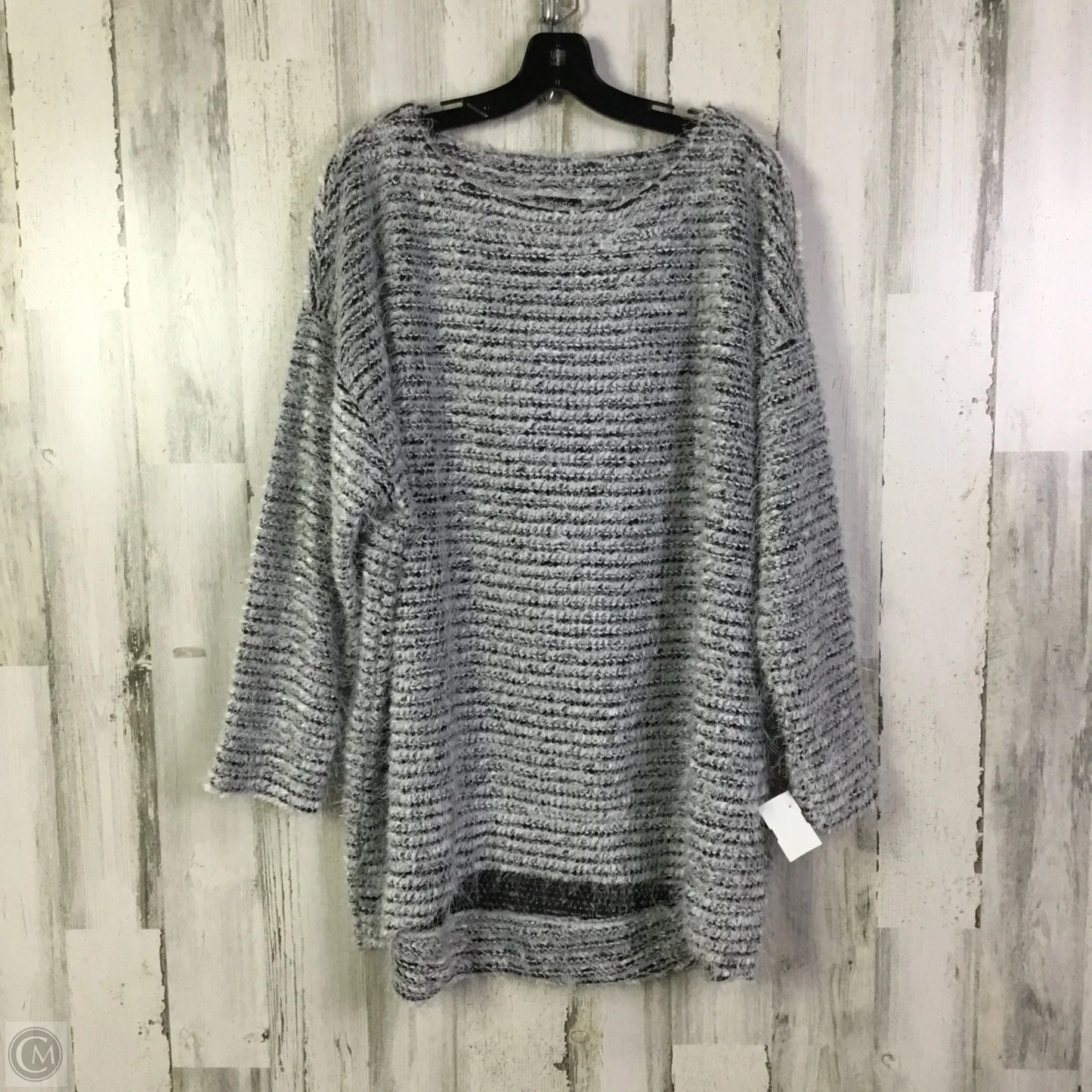 Sweater By Jones New York In White, Size: 1x