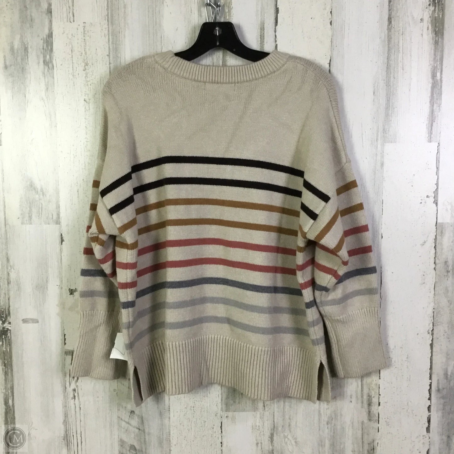Sweater By Philosophy In Cream, Size: 1x