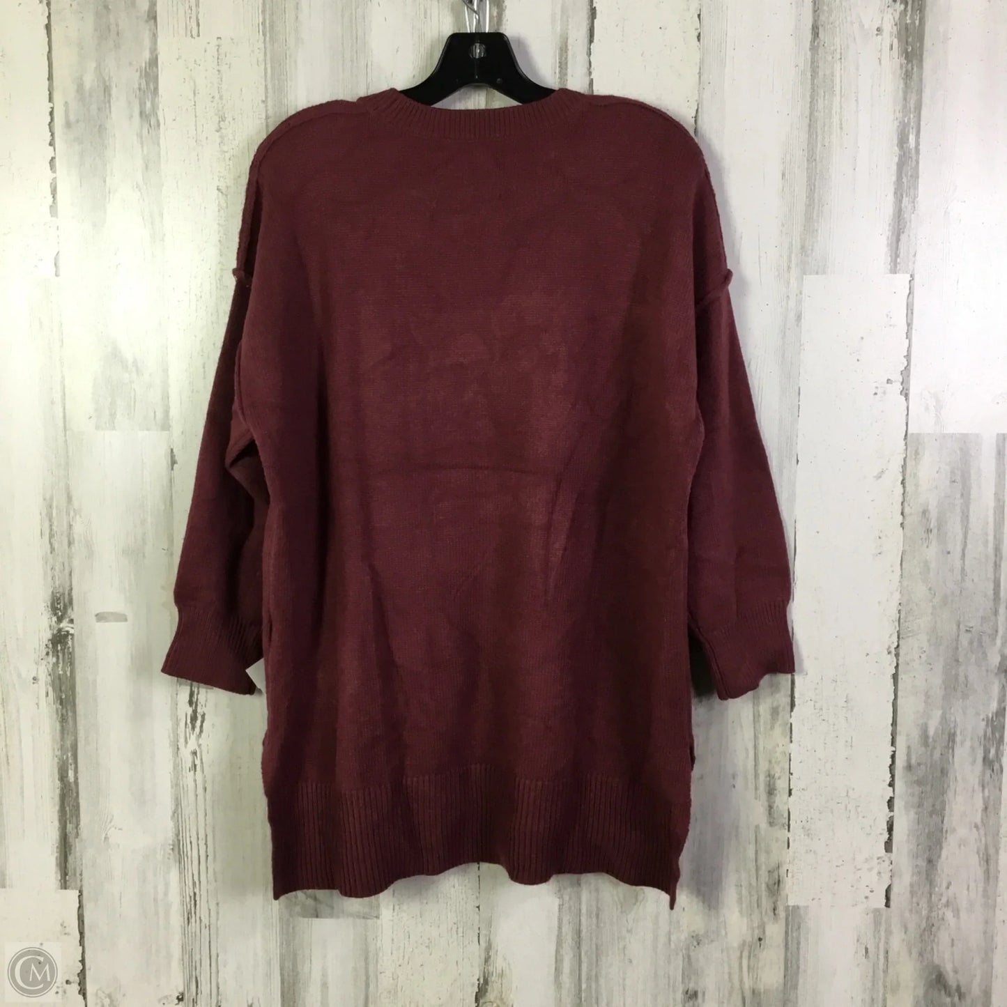 Sweater By Philosophy In Purple, Size: 1x