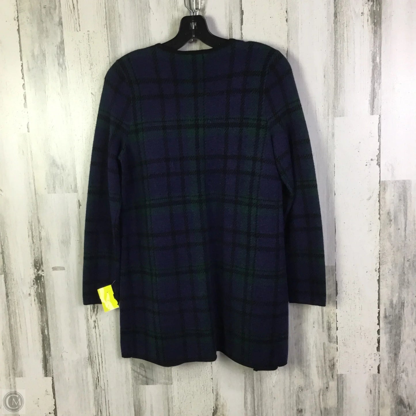 Sweater Cardigan By Talbots In Navy, Size: S