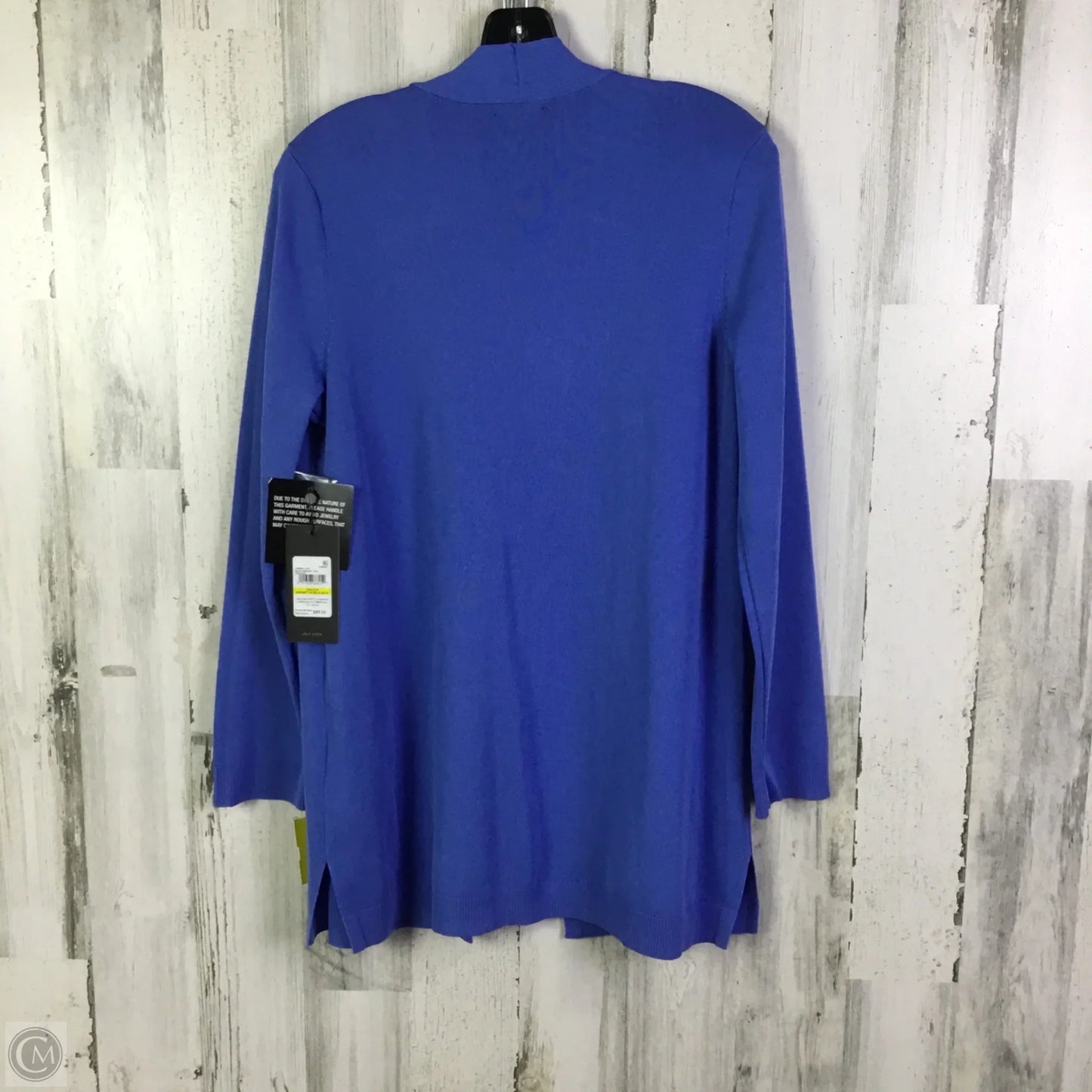 Sweater Cardigan By Jones New York In Blue, Size: M