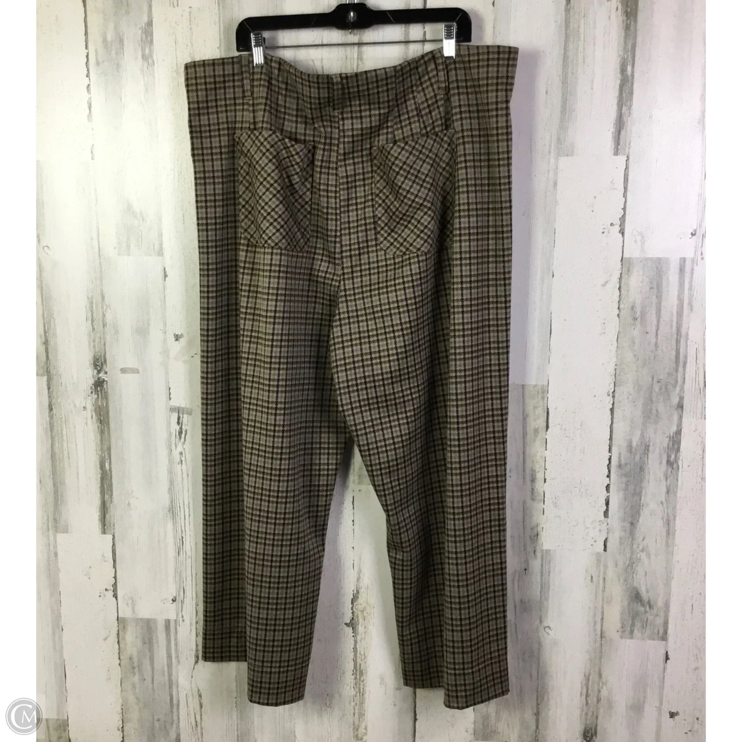 Pants Wide Leg By Lc Lauren Conrad In Brown, Size: 22