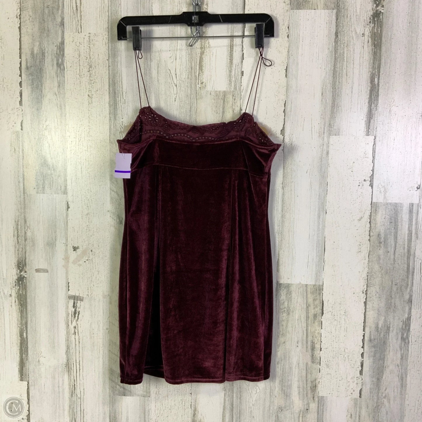 Dress Casual Short By Free People In Maroon, Size: M