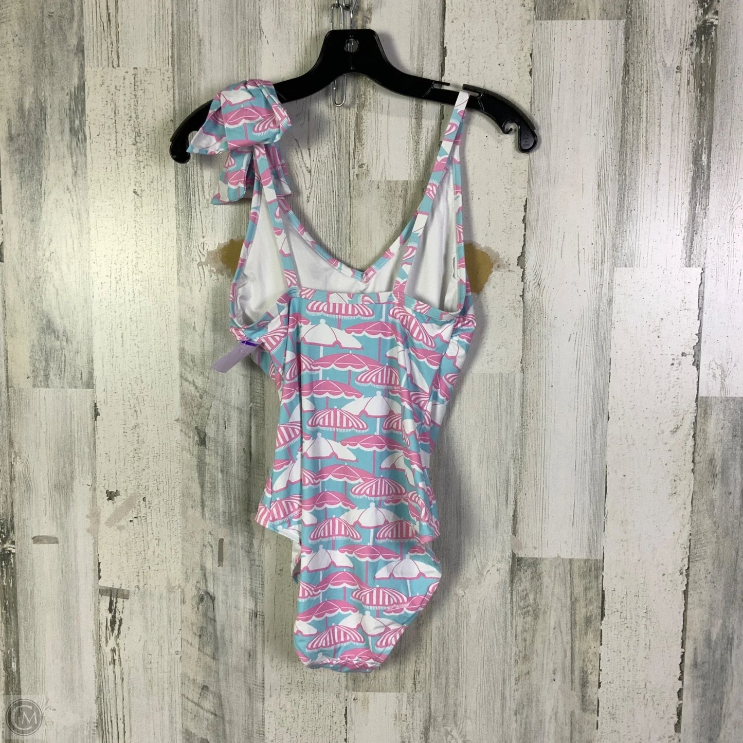 Swimsuit By Clothes Mentor In Blue & Pink, Size: S