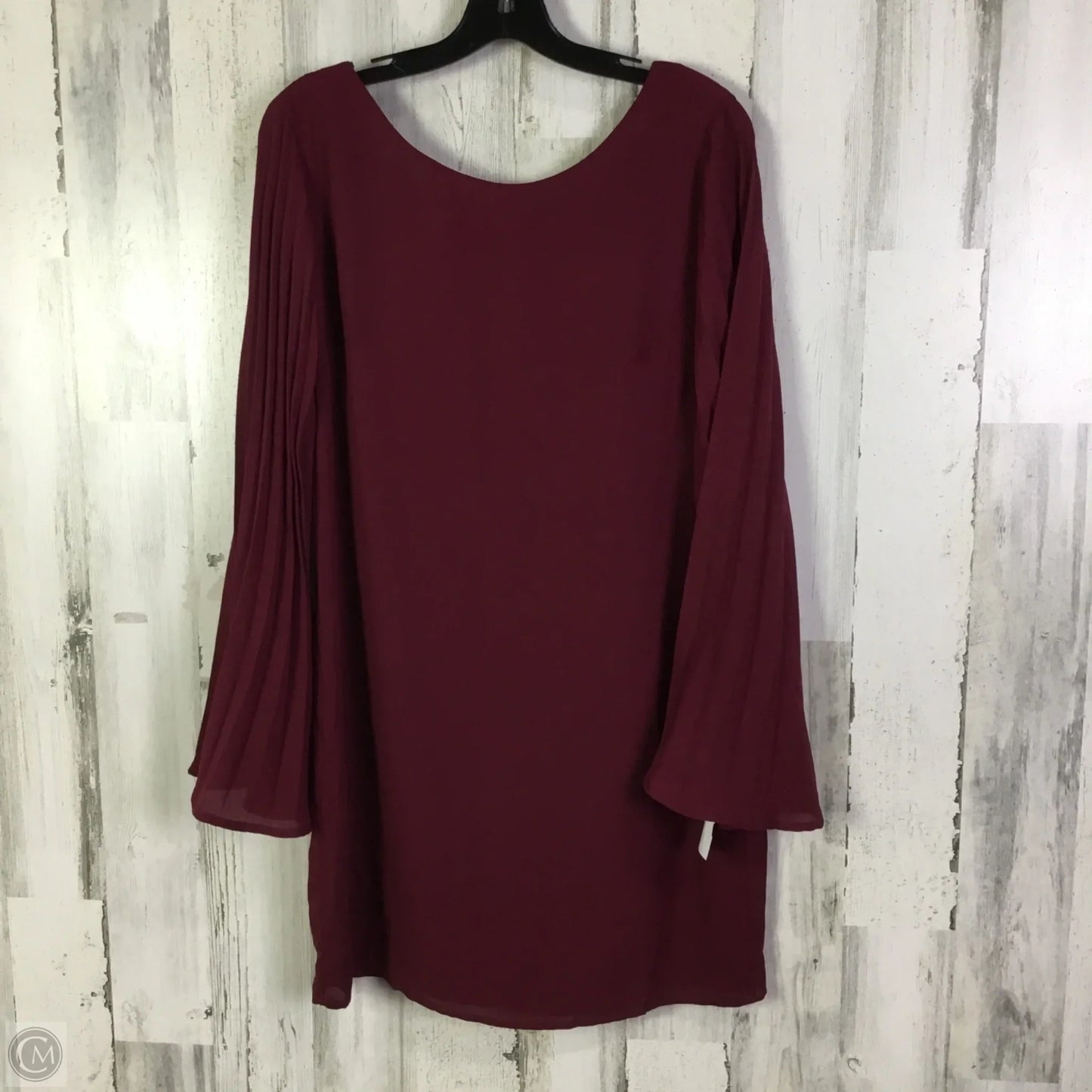 Dress Casual Short By Giani Bernini In Maroon, Size: M