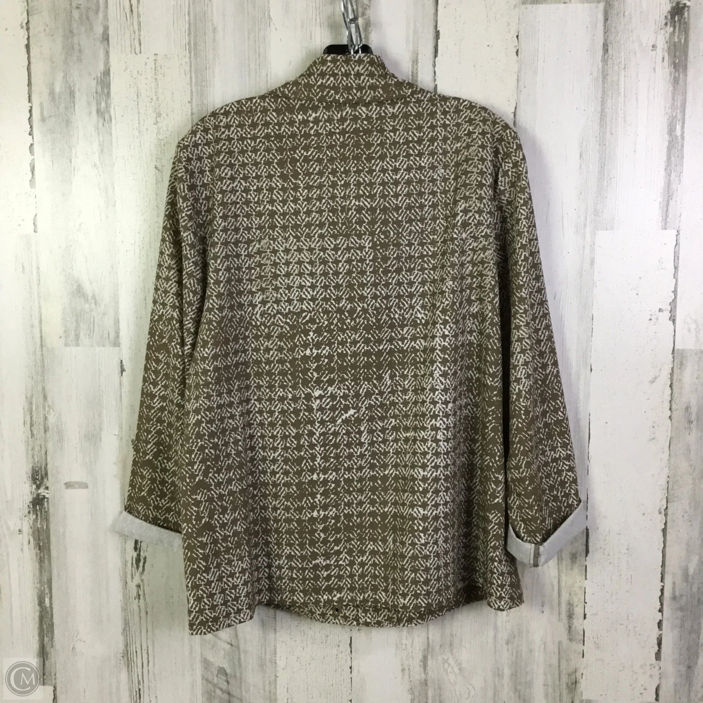 Jacket Other By Clothes Mentor In Tan, Size: L