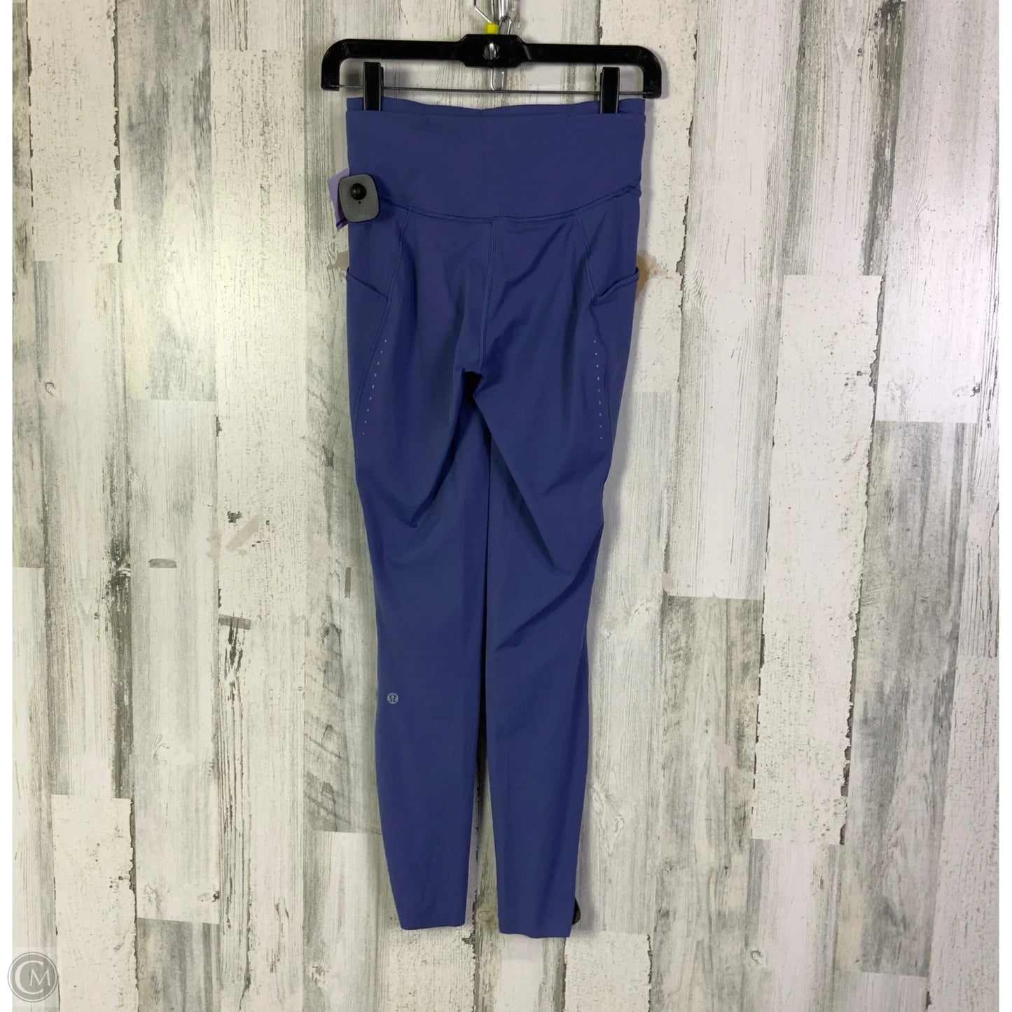 Athletic Leggings By Lululemon In Blue, Size: 6