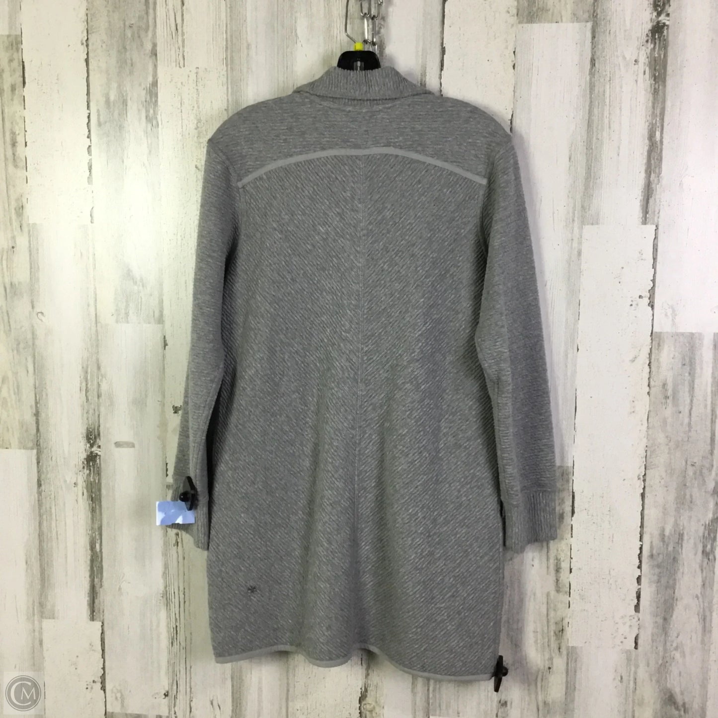 Athletic Jacket By Lululemon In Grey, Size: 6