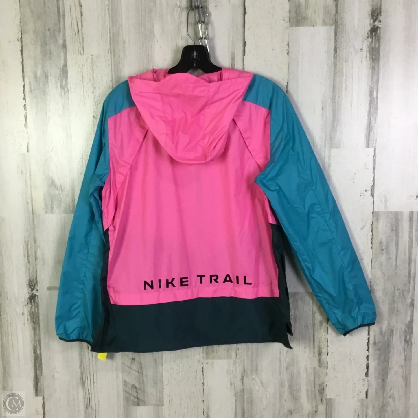 Athletic Jacket By Nike Apparel In Multi-colored, Size: L