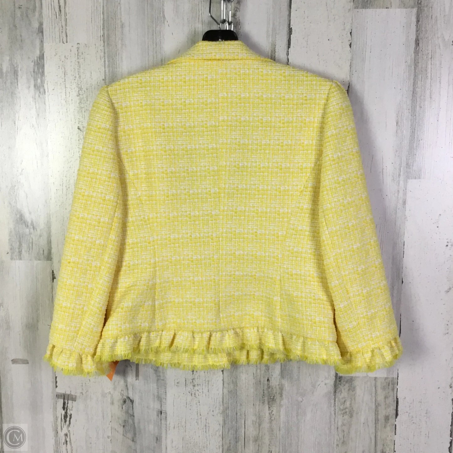 Blazer By Loft In Yellow, Size: Xs