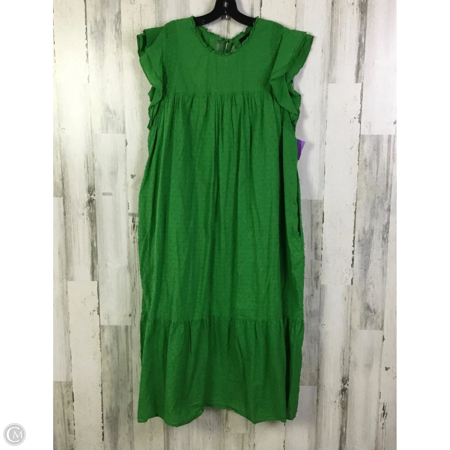 Dress Casual Maxi By Who What Wear In Green, Size: Xxl