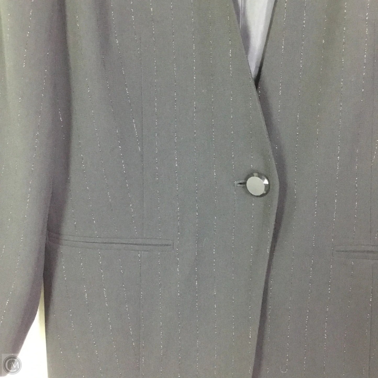 Blazer Designer By Halston In Black, Size: M