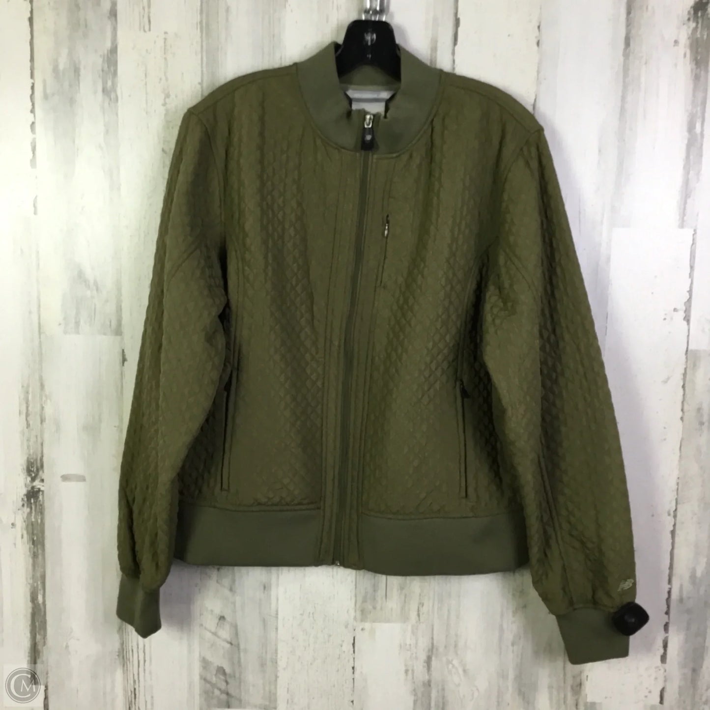 Jacket Puffer & Quilted By New Balance In Green, Size: Xl