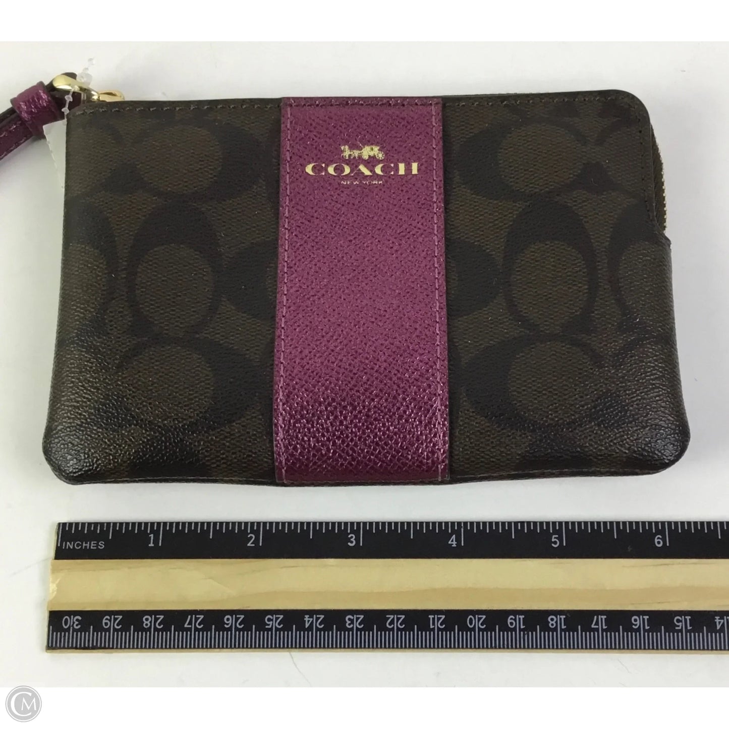 Wristlet Designer By Coach, Size: Small
