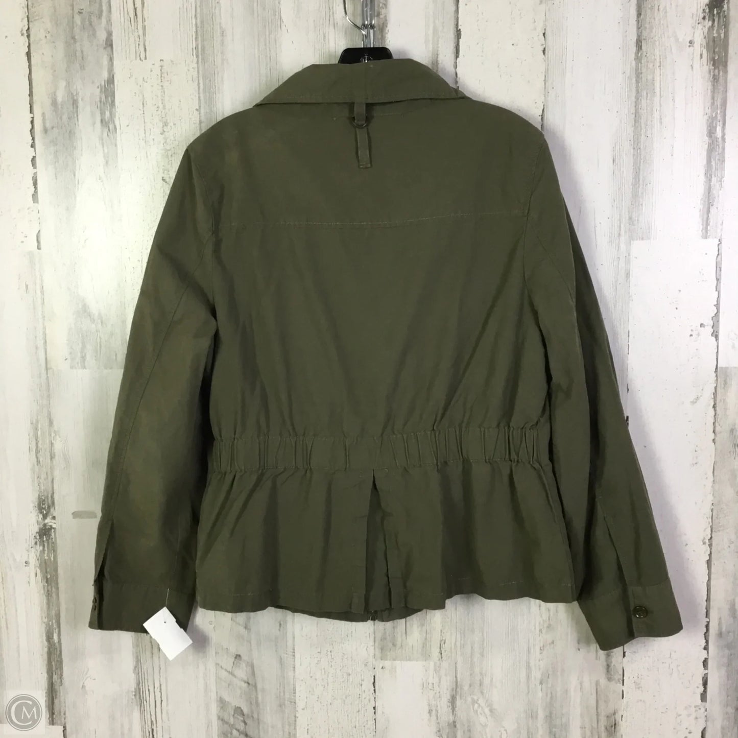 Jacket Utility By Dressbarn In Green, Size: L